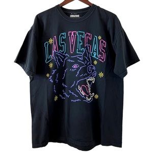 Chinatown Market Graphic T-shirt Lmtd Edition Las Vegas Wolf XL Rare